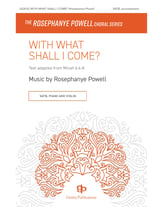 With What Shall I Come? SATB choral sheet music cover